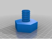 Byr Çamaşır makinesi için su tahliyesi 1 1/2" (6/4") Sifon (Sadece Plastik Aparattır!!!) 3D - 1