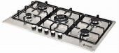 Eminçelik  AH 2250 BW X70 (22 380) DG  Ankastre Beş Gözü Gazlı 70cm Woklu İnox Ocak - 2