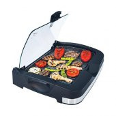 Gazzella BRB 3000 Barbecue 2400 W Cam Kapaklı Izgara - 1