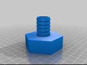 Byr Çamaşır makinesi için su tahliyesi 1 1/2" (6/4") Sifon (Sadece Plastik Aparattır!!!) 3D - 2