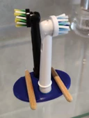 Byr Oral-B fırça başlığı ve kürdan standı (Sadece Plastik Aparattır!!!) 3D thumbnail 3