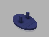 Byr Oral-B fırça başlığı ve kürdan standı (Sadece Plastik Aparattır!!!) 3D thumbnail 4