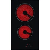 Eminçelik EC-AH VC02 BG30 (Vc 320) Ankastre Siyah Domino Vitro Seramik Ocak thumbnail 2