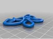 Byr Butterfly3 Kolye (Plastik Aparattır!!!) 3D - 1