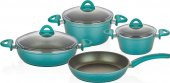 Neva Mentol Mercek 7 Parça Granit Set - 1