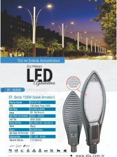 150W  DLS Led Yol Sokak Armatür Park Bahçe Çevre Site  Aydınlatma - 3