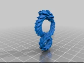 Byr Değiştirilmiş Karbon Yılan Kolye (Plastik Aparattır!!!) 3D thumbnail 2