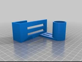 Byr Masa ve kapılarla dolaplar için kağıt havlu tutucu remix (Sadece Plastik Aparattır!!!) 3D - 2