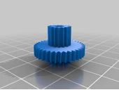 Byr Siemens surpresso kompakt Kahve makinesi için Sonsuz Dişli (Plastik Aparattır!!!) 3D - 1