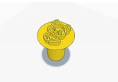 Byr Sevimli köpek çömlek damgası (Sadece Plastik Aparattır!!!) 3D - 3