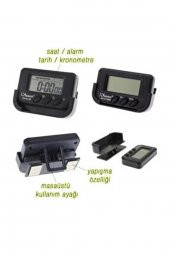 Kenko Kk613-d Kronometreli Saat + Tianqiu Ag10 Pil 10 Adet + Çanta Set - 2