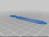 Byr Zelda Mipha Trident Kitap Ayracı (Plastik Aparattır!!!) 3D - 3
