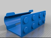 Byr Dyson Airwrap duvara monte raf (Plastik Aparattır!!!) 3D thumbnail 2