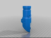 Byr Bosch GKS 18V-57 G emme adaptörü Dyson (Sadece Plastik Aparattır!!!) 3D thumbnail 2