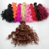 Amigurumi Dalgalı Saç 20 Cm ( 1 Adet ) - 1