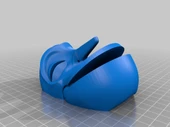 Byr Kongolu Maskesi - kukla tarzı (Sadece Plastik Aparattır!!!) 3D - 1