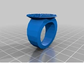 Byr Purdue Yüzük 01 (Sadece Plastik Aparattır!!!) 3D thumbnail 1