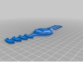 Byr Maske tutucu Mercedes (Sadece Plastik Aparattır!!!) 3D - 1