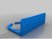 Byr Saç kurutma makinesi ve saç düzleştirici tutucu (Sadece Plastik Aparattır!!!) 3D - 1