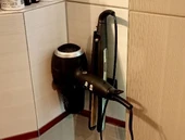 Saç kurutma makinesi ve saç düzleştirici tutucu (Plastik Aparattır!!!) - 5