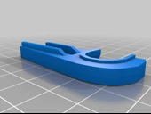 Byr LG Çamaşır Makinesi Tahliye Borusu Tutucu (Plastik Aparattır!!!) 3D - 1