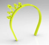 Byr SAÇ BANDI (Sadece Plastik Aparattır!!!) 3D - 1