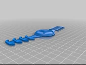 Byr Maske tutucu Mercedes (Sadece Plastik Aparattır!!!) 3D - 2
