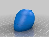 Byr Motosiklet Kaskı Anahtarlık (Sadece Plastik Aparattır!!!) 3D - 2