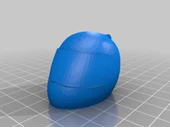 Byr Motosiklet Kaskı Anahtarlık (Sadece Plastik Aparattır!!!) 3D - 1