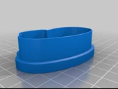 Byr Mickey Ayakkabı Çerez Kesici (Sadece Plastik Aparattır!!!) 3D thumbnail 2