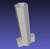 Byr M8/13 mm "Klozet Kapağı" Lokma Anahtar (Sadece Plastik Aparattır!!!) 3D - 2