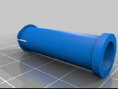 Byr Menteşe için klozet kapağı plastik kılıfı (Plastik Aparattır!!!) 3D - 2