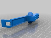 Byr Mini timsah gıda klibi, çanta klibi (Sadece Plastik Aparattır!!!) 3D - 3