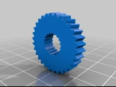 Byr Hyundai araba perde tahrik dişlisi (Plastik Aparattır!!!) 3D - 3