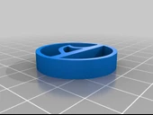 Byr Köpekbalığı yüzgeç kolye (Plastik Aparattır!!!) 3D thumbnail 3