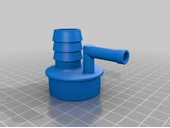 Byr Kurutma makinesi ve çamaşır makinesi için bağlantı (Sadece Plastik Aparattır!!!) 3D - 1