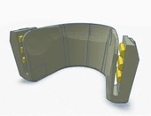 Byr TUTUCULAR İLE Maske için Buğu Önleyici Burun Klipsinin Remiksi (Plastik Aparattır!!!) 3D thumbnail 2