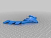 Byr BNA Gümüş Kurt Kolye (Sadece Plastik Aparattır!!!) 3D thumbnail 2