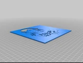 Byr Mega süt kız şablonu (Sadece Plastik Aparattır!!!) 3D - 3