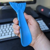 Byr Somon kuyruğu ile ayakkabı (Sadece Plastik Aparattır!!!) 3D - 4