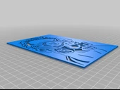 Byr Kafatası Yüz Maske Şablonu (Sadece Plastik Aparattır!!!) 3D thumbnail 3