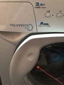 Byr Çamaşır makinesi kapı kolu Candy Aqua 1D 1035 / Çamaşır makinesi kapı kolu Candy Aqua 1D 1035 (Sadece Plastik Aparattır!!!) 3D - 4