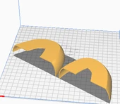 Byr Spor ayakkabı ayak kalkanı veya ayak parmağı koruyucusu (Sadece Plastik Aparattır!!!) 3D thumbnail 2