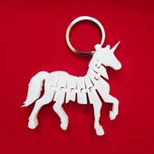 Byr Flexi Unicorn (Tek Ekstrüzyon) + Yüzük (Sadece Plastik Aparattır!!!) 3D thumbnail 1