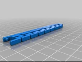 Byr Düz basit bağlantı bilezikleri (Plastik Aparattır!!!) 3D - 2