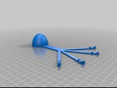 Byr Maskeleri asar - Maskeler Tutucu (Sadece Plastik Aparattır!!!) 3D thumbnail 2