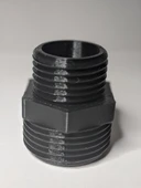 1/2" ila 3/4" Erkek - Erkek Bağlayıcı (Plastik Aparattır!!!) - 3