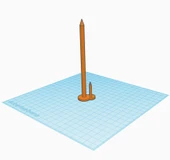 Byr Robotik Lawnmovers için Morava / Çim Çivi için Tırnak (Sadece Plastik Aparattır!!!) 3D thumbnail 1