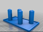 Byr 4 yüzük destek (Sadece Plastik Aparattır!!!) 3D thumbnail 2