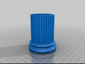 Byr Sütun Tabanı Tencere (Sadece Plastik Aparattır!!!) 3D - 2